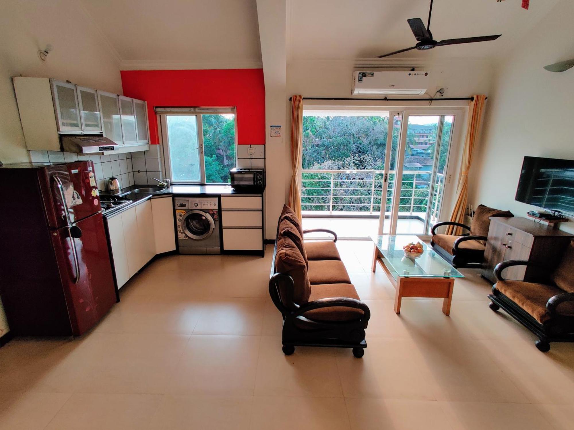 Ivy Retreat- Serviced Apartments Baga Esterno foto
