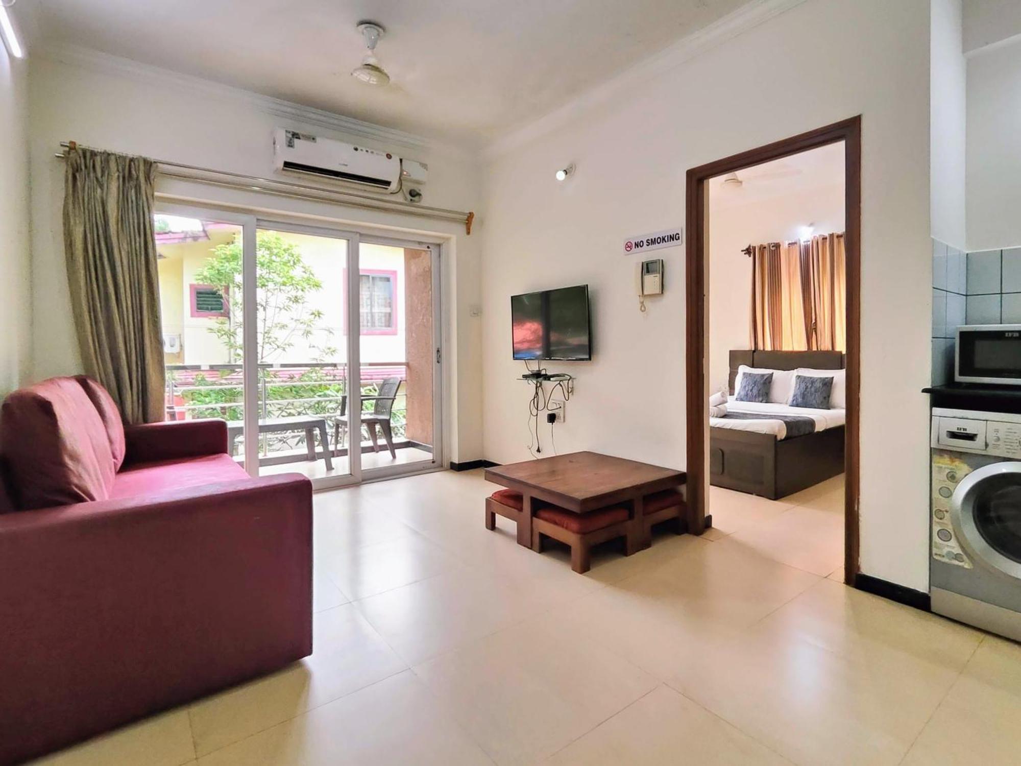 Ivy Retreat- Serviced Apartments Baga Esterno foto